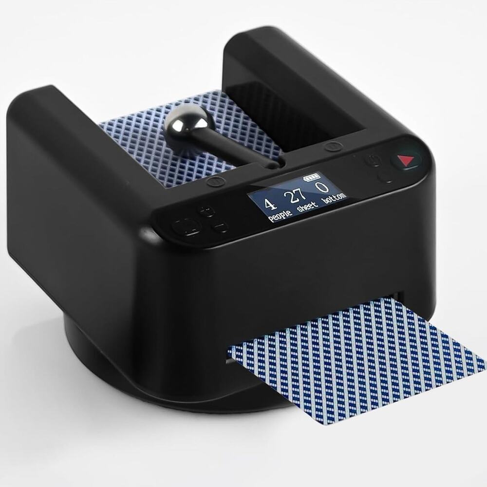 Automatic Card Dealer, 360 Ded, Rotating Card Dealer Machine for UNO Casino Gam